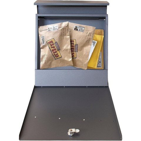 SKRZYNKA NA LISTY 37X37X10.5CM 1067544 SASKA GARDEN