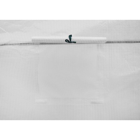 SZKLARNIA TUNEL OGRODOWY 200x200x200CM PE KONSTRUKCJA STAL BIAŁA