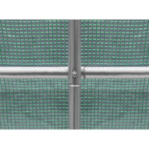 SZKLARNIA TUNEL OGRODOWY 200x350x200CM PE KONSTRUKCJA STAL ZIELONA