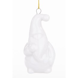 MIKOŁAJ ŚWIĄTECZNY CERAMICZNY BOMBKA 7,8CM 1 szt