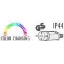 GWIAZDA 3D DEKORACYJNA STOJĄCA 120LED RGB 80CM GWIAZDA 3D DEKORACYJNA STOJĄCA 120LED RGB 80CM