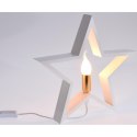 GWIAZDA DEKORACYJNA Z PODŚWIETLENIEM LED 35CM BIAŁA GWIAZDA DEKORACYJNA Z PODŚWIETLENIEM LED 35CM BIAŁA