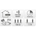 LAMPKI CHOINKOWE ŁAŃCUCH ŚWIETLNY 240 LED TIMER MULTIKOLOR LAMPKI CHOINKOWE ŁAŃCUCH ŚWIETLNY 240 LED TIMER MULTIKOLOR