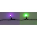 LAMPKI CHOINKOWE ŁAŃCUCH ŚWIETLNY 96 LED RGB Z PILOTEM LAMPKI CHOINKOWE ŁAŃCUCH ŚWIETLNY 96 LED RGB Z PILOTEM