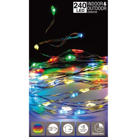 LAMPKI DRUCIKI GIRLANDA 240 LED MULTIKOLOR LAMPKI DRUCIKI GIRLANDA 240 LED MULTIKOLOR