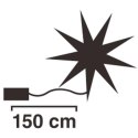 PŁATEK ŚNIEGU DEKORACYJNY WISZĄCY 50LED SREBRNY PŁATEK ŚNIEGU DEKORACYJNY WISZĄCY 50LED SREBRNY