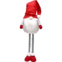 SKRZAT GNOM NA TELESKOPOWYCH NOGACH CZERWONY 80-115CM