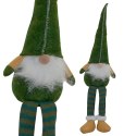 SKRZAT KRASNAL GNOM DEKORACYJNY 30+15CM ZIELONY