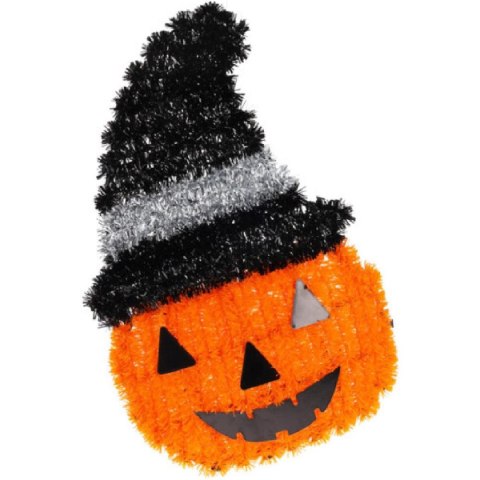 FIGURKA DEKORACYJNA DYNIA 35CM HALLOWEEN BIAŁY PASEK FIGURKA DEKORACYJNA DYNIA 35CM HALLOWEEN BIAŁY PASEK