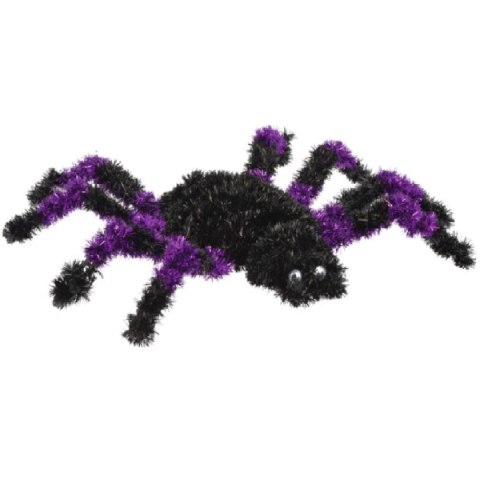 FIGURKA DEKORACYJNA PAJĄK HALLOWEEN FIOLETOWY FIGURKA DEKORACYJNA PAJĄK HALLOWEEN FIOLETOWY