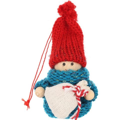 LALECZKA DEKORACYJNA Z WORKIEM NIEBIESKA GIRL 7,5CM