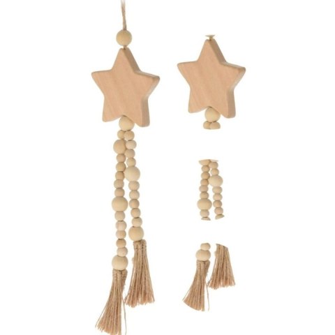 ZAWIESZKA DEKORACYJNA BOHO ECO NATURA DREWNIANA GWIAZDA ZAWIESZKA DEKORACYJNA BOHO ECO NATURA DREWNIANA GWIAZDA