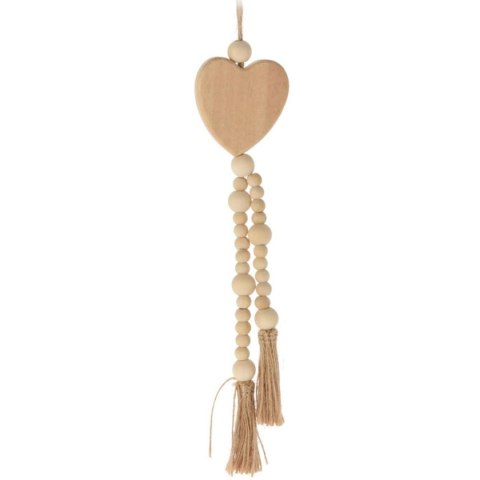 ZAWIESZKA DEKORACYJNA BOHO ECO NATURA DREWNIANA SERCE ZAWIESZKA DEKORACYJNA BOHO ECO NATURA DREWNIANA SERCE