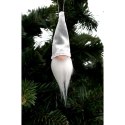 ZAWIESZKA DEKORACYJNA MIKOŁAJ 11CM BIAŁY