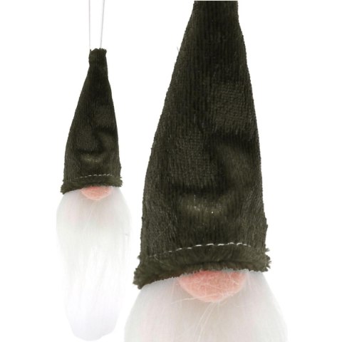 ZAWIESZKA DEKORACYJNA MIKOŁAJ 11CM ZIELONY ZAWIESZKA DEKORACYJNA MIKOŁAJ 11CM ZIELONY