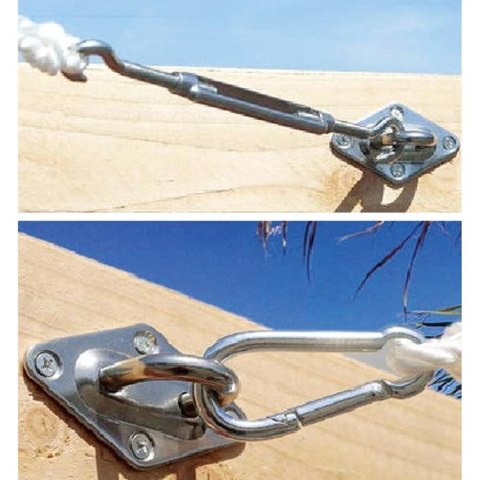 ZESTAW MONTAŻOWY DO ŻAGLI PRZECIWSŁONECZNYCH