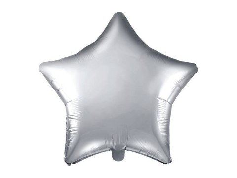Balon foliowy Gwiazdka, 48cm, srebrna gwiazda Balon foliowy Gwiazdka, 48cm, srebrna gwiazda