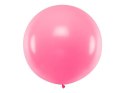 Balon lateksowy Gigant, Różowy, Pastel Pink, 1m, 1 szt