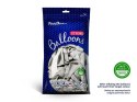 Balony Strong, Metaliczne Srebrne, 30cm, 10 szt.