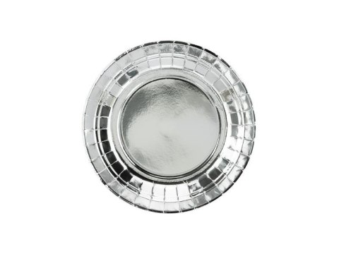 Talerzyki, srebrny, 18cm (1 op. / 6 szt.) Talerzyki, srebrny, 18cm (1 op. / 6 szt.)