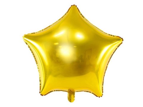 Balon foliowy Gwiazda, Złota 70 cm XXL Balon foliowy Gwiazda, Złota 70 cm XXL