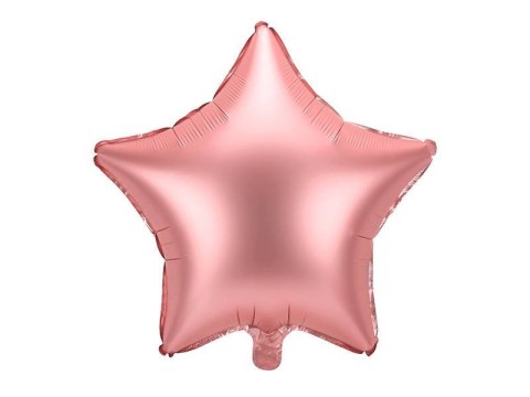 Balon foliowy Gwiazda, rose gold 48cm Balon foliowy Gwiazda, rose gold 48cm