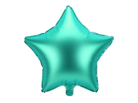 Balon foliowy Gwiazda, zielona 48cm Balon foliowy Gwiazda, zielona 48cm
