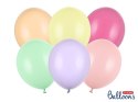 Balony lateksowe Strong, Kolorowe, Pastel Mix, 12cm, 100 szt.