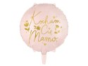 Balon foliowy Kocham Cię Mamo, różowy 45 cm
