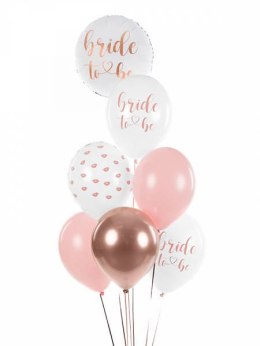 Balony lateksowe Bride to be na Wieczór Panieński 30cm, 6 szt.