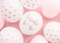 Balony lateksowe Bride to be na Wieczór Panieński 30cm, 6 szt.