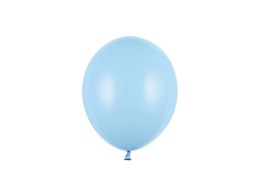 Balony lateksowe Strong Niebieskie, Pastel Baby Blue, 12cm, 100 szt.
