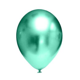 Chrome Latexballons Grün, 12,5 cm, 100 Stück