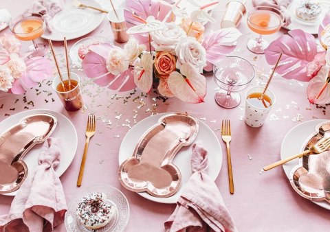 Talerzyki penisy, rose gold, 26,5 cm Talerzyki penisy, rose gold, 26,5 cm