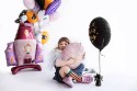 Balon foliowy Hocus Pocus, halloween 45 cm, różowy