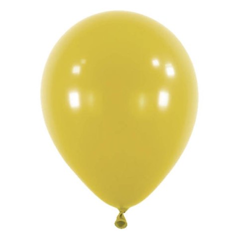 Balony lateksowe Musztardowe, Decorator Fashion Mustard, 12cm, 100 szt. Balony lateksowe Musztardowe, Decorator Fashion Mustard, 12cm, 100 szt.