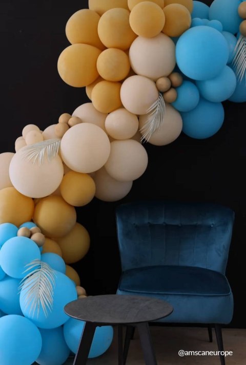 Balony lateksowe Musztardowe, Decorator Fashion Mustard, 28cm, 50 szt. Balony lateksowe Musztardowe, Decorator Fashion Mustard, 28cm, 50 szt.