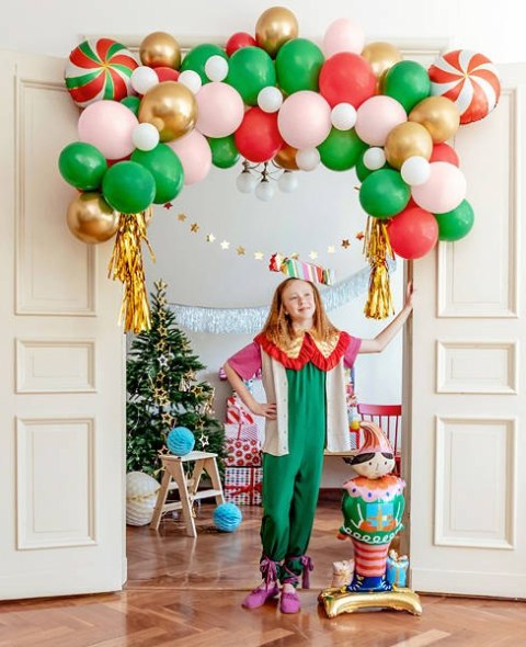 Girlanda balonowa - Cukierki, mix, 170x155 cm Girlanda balonowa - Cukierki, mix, 170x155 cm