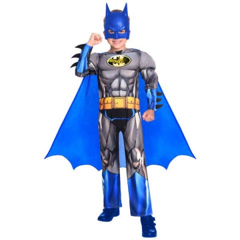 Strój, Kostium przebranie Batman niebieski Brave&Bold 10-12lat Strój, Kostium przebranie Batman niebieski Brave&Bold 10-12lat