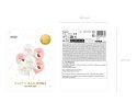 Balony lateksowe Baby girl, 30cm, 6szt.