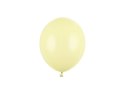 Balony lateksowe Strong, Żółte, Pastelowe Light Yellow, 30cm, 50 szt.