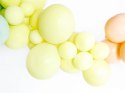 Balony lateksowe Strong, Żółte, Pastelowe Light Yellow, 30cm, 50 szt.