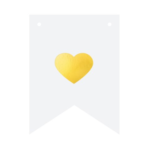 Baner DIY 16x12 cm - serce Baner DIY 16x12 cm - serce