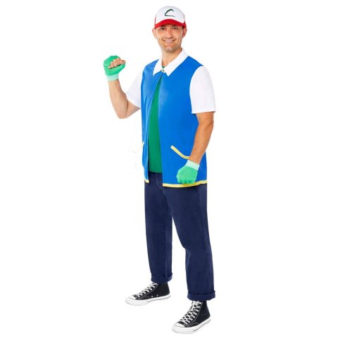 Strój, Kostium przebranie Pokemony Ash rozmiar XXL Strój, Kostium przebranie Pokemony Ash rozmiar XXL