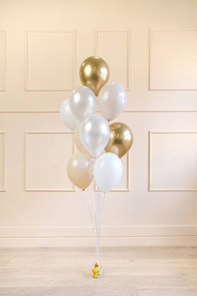 Zestaw balonów lateksowych, mix kolorów, 30cm, 10 szt Zestaw balonów lateksowych, mix kolorów, 30cm, 10 szt