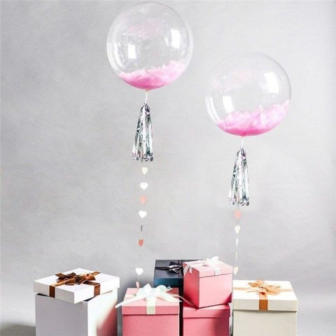 Balon Przezroczysty, Bobo 24 cale, pakowany Balon Przezroczysty, Bobo 24 cale, pakowany