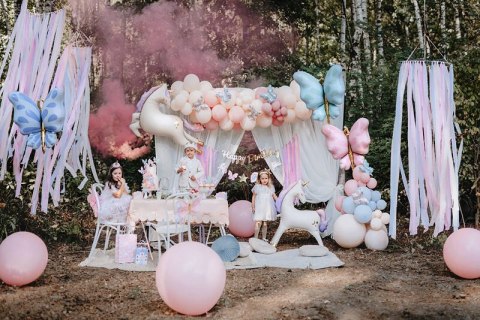 Balony foliowe do girland Motylki, 19x23 cm, 21szt Balony foliowe do girland Motylki, 19x23 cm, 21szt
