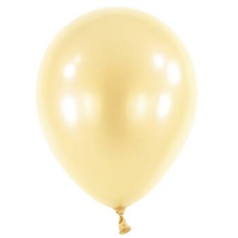 Balony lateksowe, Metaliczne, Perłowe Kremowe, Vanilla, Decorator Pearl Vanilla, 35cm, 50 szt. Balony lateksowe, Metaliczne, Perłowe Kremowe, Vanilla, Decorator Pearl Vanilla, 35cm, 50 szt.
