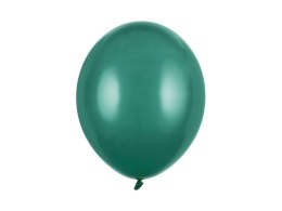 Balony lateksowe Strong Butelowa Zieleń, Pastel Bottle Green, 30cm, 10 szt