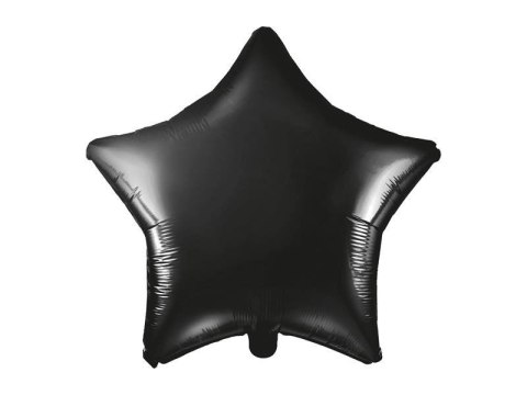 Balon foliowy Gwiazdka, 48cm, czarna gwiazda Balon foliowy Gwiazdka, 48cm, czarna gwiazda
